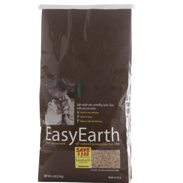 All Natural Cedarific and Easy Earth Are the Best Cat Litter for Cats