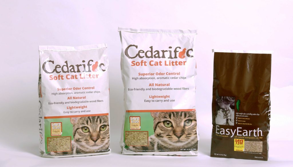 catlitterproducts Cedarific & Easy Earth